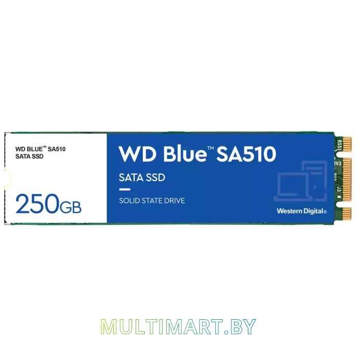 SSD диск WD Blue 250GB (WDS250G3B0B)